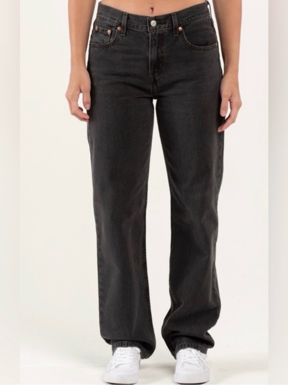 Levi’s Low Pro Straight Women's Jeans - Black Size 29